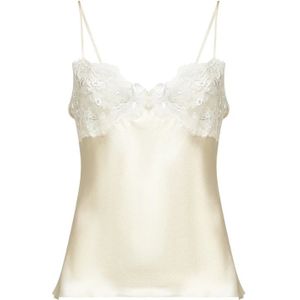 Chloé, Dames, Tops, Wit, Maat: 2XS Zijde,