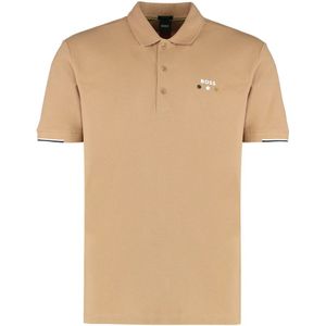 Hugo, Heren, Tops, Beige, Maat: S Katoen,