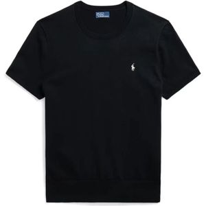 Polo Ralph Lauren - Trui - Zwart - Katoen met Edelvezels