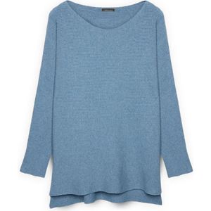 Fiorella Rubino, Dames, Truien, Blauw, Maat: Xs/S Viscose,