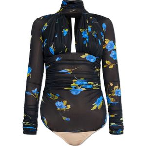 Blumarine, Dames, Tops, Zwart, Maat: XS