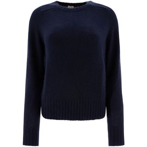 Ines de la Fressange Paris, Dames, Truien, Blauw, Maat: S Wol,