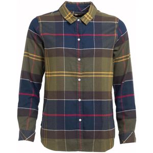 Barbour, Dames, Blouses & Shirts, Groen, Maat: S Katoen,