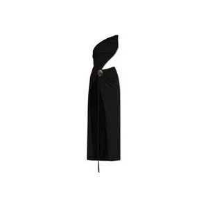 Dsquared2 One-shoulder jurk , Black , Dames , Maat: S