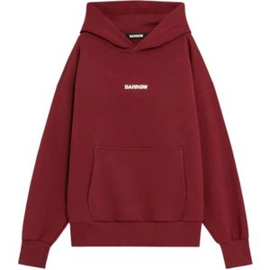 Barrow, Heren, Sweatshirts & Hoodies, Rood, Maat: M Katoen,