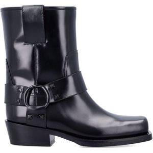 Valentino Garavani, Dames, Schoenen, Zwart, Maat: 37 EU Leer,