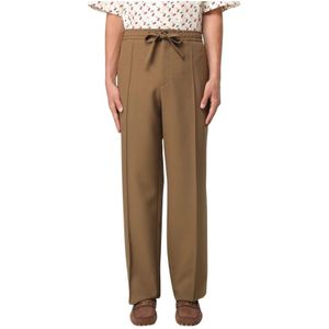 Valentino, Heren, Broeken, Bruin, Maat: L