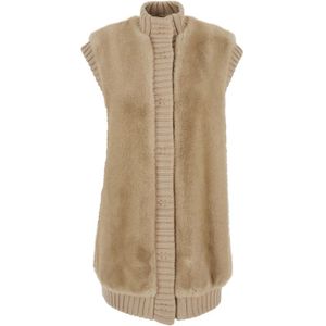 Pinko, Dames, Jassen, Beige, Maat: M