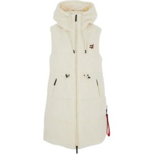 Afterlabel, Dames, Jassen, Wit, Maat: S