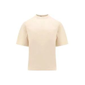 Burberry Beige Crew-neck T-shirt , Beige , Heren , Maat: L