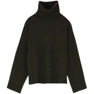 Skall Studio, Dames, Truien, Bruin, Maat: S Wol,