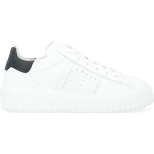 Hogan Gestreepte Band Sneakers , White , Heren , Maat: 42 EU