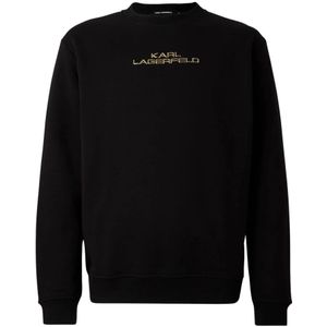 Karl Lagerfeld - Sportief Sweatshirt - Zwart - Heren