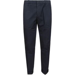 Dondup, Heren, Broeken, Blauw, Maat: W29 Katoen,
