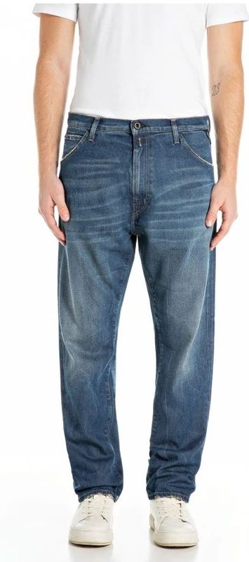 Replay, Heren, Jeans, Blauw, Maat: W29 Denim,