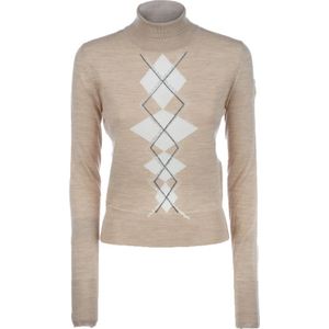 Ermanno Scervino, Dames, Truien, Beige, Maat: M Wol,