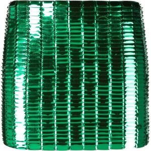 The Attico, Dames, Rokken, Groen, Maat: 2XS Nylon,