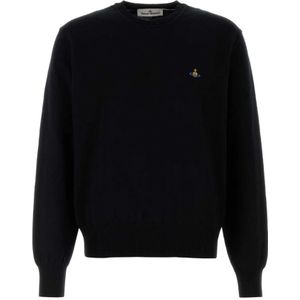 Vivienne Westwood, Heren, Truien, Zwart, Maat: L