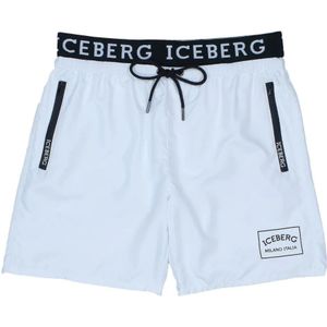 Iceberg, Heren, Badkleding, Wit, Maat: M Polyamide,