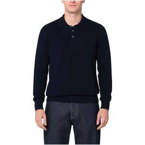 Drumohr, Heren, Truien, Blauw, Maat: 2XL Wol,