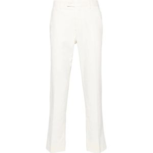 J.Lindeberg, Heren, Broeken, Wit, Maat: S Linnen,