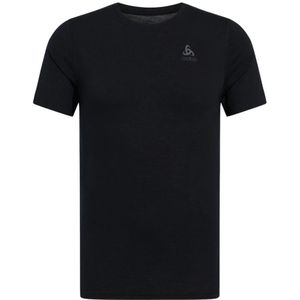 Odlo, Heren, Tops, Zwart, Maat: M Wol,