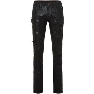 Philipp Plein, Heren, Jeans, Zwart, Maat: W31 Denim,