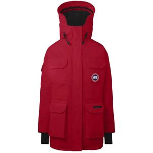 Canada Goose, Dames, Jassen, Rood, Maat: 2XS