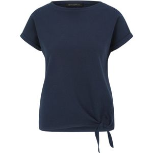 Betty Barclay - Shirt - Blauw - Dames - Korte Mouwen met Strik