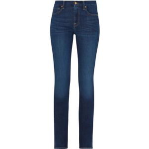7 For All Mankind, Dames, Jeans, Blauw, Maat: W24