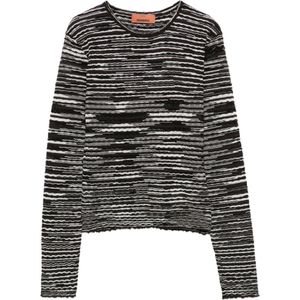 Missoni, Dames, Truien, Zwart, Maat: S