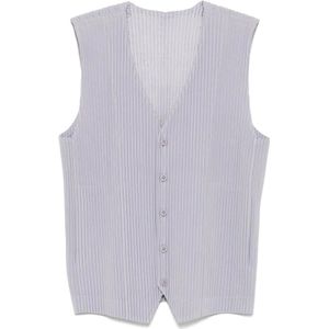 Issey Miyake, Heren, Jassen, Grijs, Maat: XL