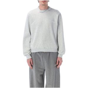 Magliano, Heren, Sweatshirts & Hoodies, Grijs, Maat: M Fleece,