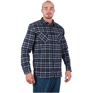 Edwin, Heren, Overhemden, Veelkleurig, Maat: M Flanel,