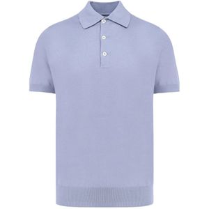 Brunello Cucinelli, Heren, Tops, Blauw, Maat: M Katoen,