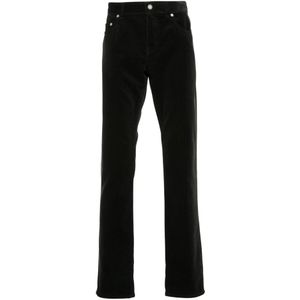 Saint Laurent, Heren, Jeans, Zwart, Maat: W31 Corduroy,