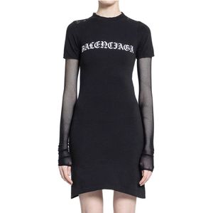 Balenciaga Jurken , Black , Dames , Maat: S