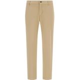 Boggi Milano, Heren, Broeken, Beige, Maat: W30 Katoen,