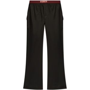 Dsquared2 Pyjamabroek met logo , Black , Heren , Maat: L