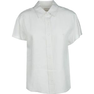 Calvin Klein, Dames, Blouses & Shirts, Wit, Maat: XS