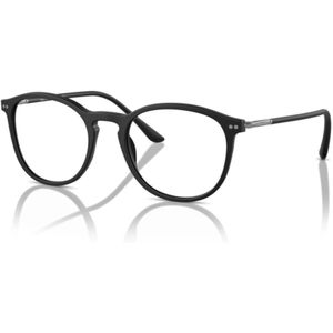 Giorgio Armani, Heren, Accessoires, Zwart, Maat: 50 MM