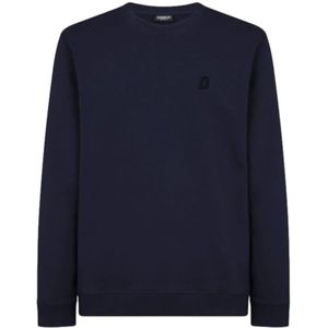 Dondup - Sweatshirt - Blauw - 100% Katoen