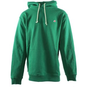New Balance, Heren, Sweatshirts & Hoodies, Groen, Maat: XL Katoen,