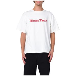 Kenzo, Heren, Tops, Wit, Maat: XL Katoen,