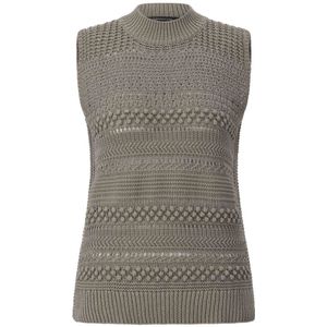 Fabiana Filippi, Dames, Truien, Grijs, Maat: 3XS Katoen,