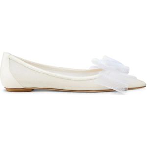 Stuart Weitzman, Dames, Schoenen, Beige, Maat: 37 EU Nylon,