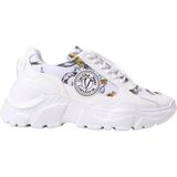 Sneakers - Wit - Floral Print - Chunky