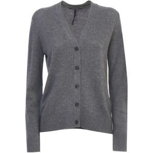 Max Mara, Dames, Truien, Grijs, Maat: L Wol,