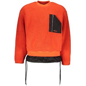 Ambush, Heren, Sweatshirts & Hoodies, Oranje, Maat: S Fleece,