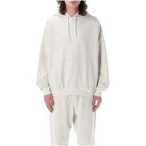 Y-3, Heren, Sweatshirts & Hoodies, Grijs, Maat: L Katoen,